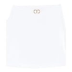 Twinset Top Maniche Ricamate Tinta Unita per Bambina 251GJ2QR9 BIANCO TWINSET 