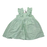 Please Abito Tinta Unita Traforato per Neonata AB08249G71 VERDE ACQUA PLEASE 