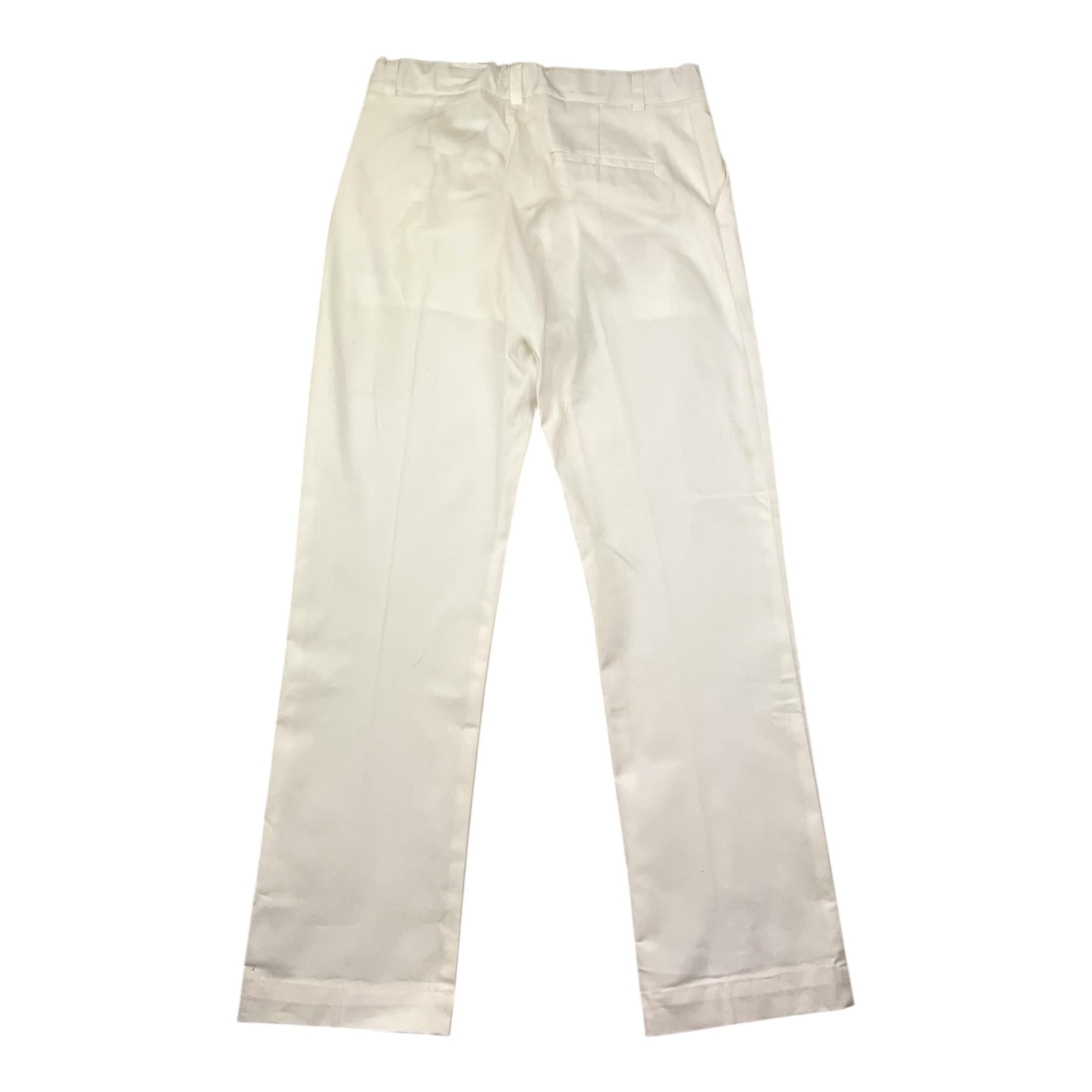 Manuel Ritz Pantalone Tinta Unita con Tasche America per Bambino MR2870J BIANCO MANUEL RITZ 