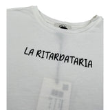 Dixie T-Shirt Girocollo Tinta Unita con Stampa per Bambina MB68030G74 PANNA DIXIE 