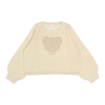 LIU JO maglia girocollo tinta unita lurex Oro per Neonata KF4075XXN ORO LIU JO 