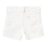 Mayoral Bermuda Tinta Unita con Girovita Regolabile per Neonato 2077 BIANCO MAYORAL 