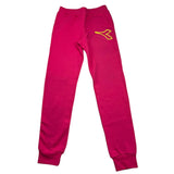 DIADORA pantalone tuta tinta unita con logo Fuxia per Bambina 028868 FUXIA DIADORA 