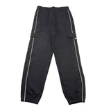 DISCLAIMER pantalone tinta unita con elastico in vita Nero per Bambino 24IDK58224 NERO DISCLAIMER 