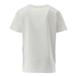Name.It T-Shirt Rundhals Einfarbig mit Kontrastdruck Creme für Jungen
