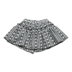 Alice Pi Short Bicolore con Ricami Bianco/Nero per Neonata S231401 BIANCO/NERO ALICE PI 