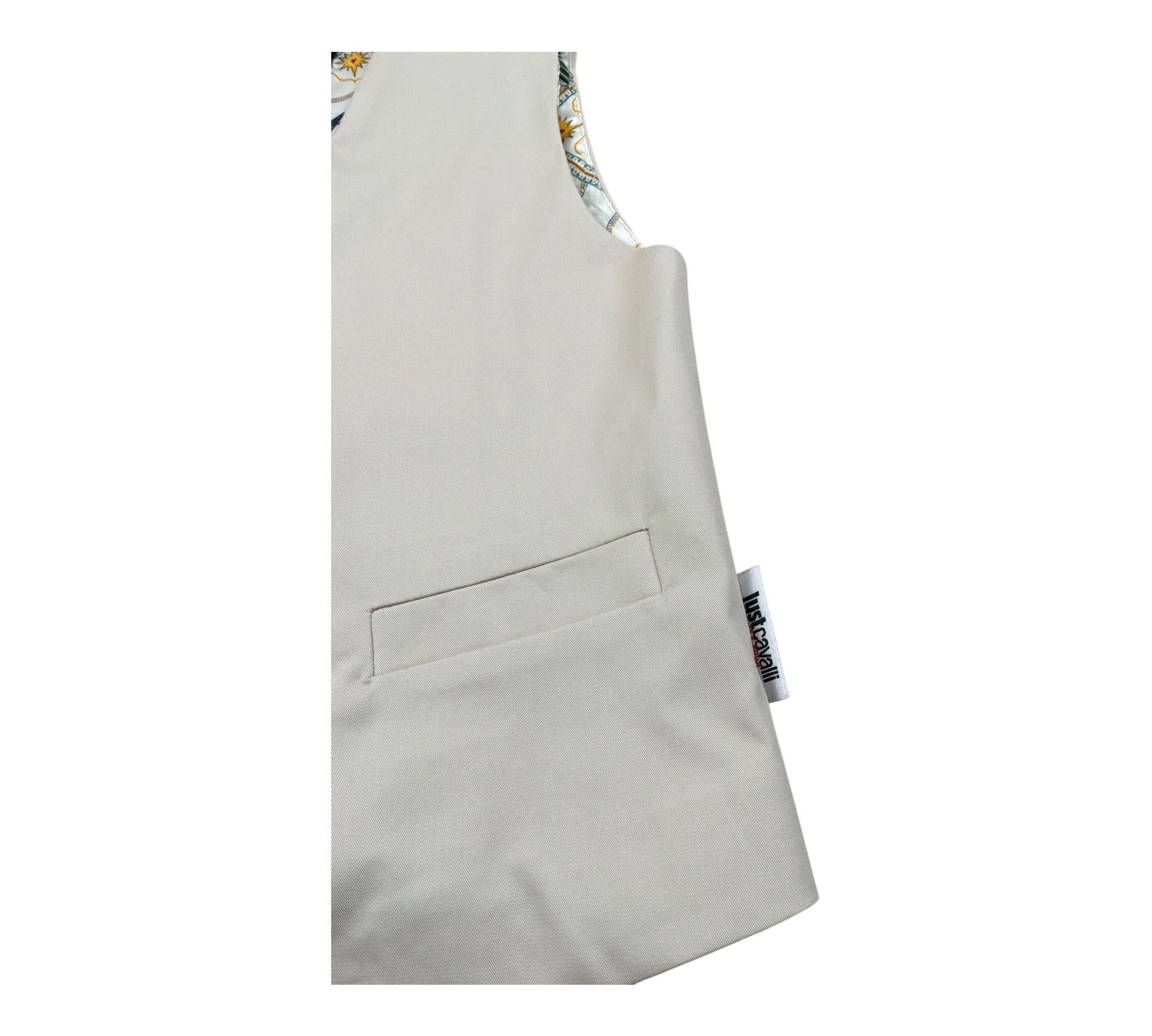 Just Cavalli Gilet Tinta Unita per Bambino JBP2613GT BEIGE JUST CAVALLI 