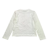 MOSCHINO shirt girocollo tinta unita con stampa Bianco per Bambina HDO010 BIANCO MOSCHINO 