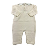 BABY LORD tutina tinta unita con colletto Panna per Neonata 300 PANNA BABY LORD 