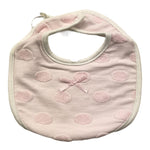 ELE-BABY bavetta tinta unita Rosa per Neonata 0018317 ROSA ELE-BABY 
