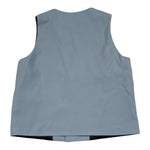 Manuel Ritz Gilet tinta unita con Bottoni Azzurro per Bambino MR2892 AZZURRO MANUEL RITZ 