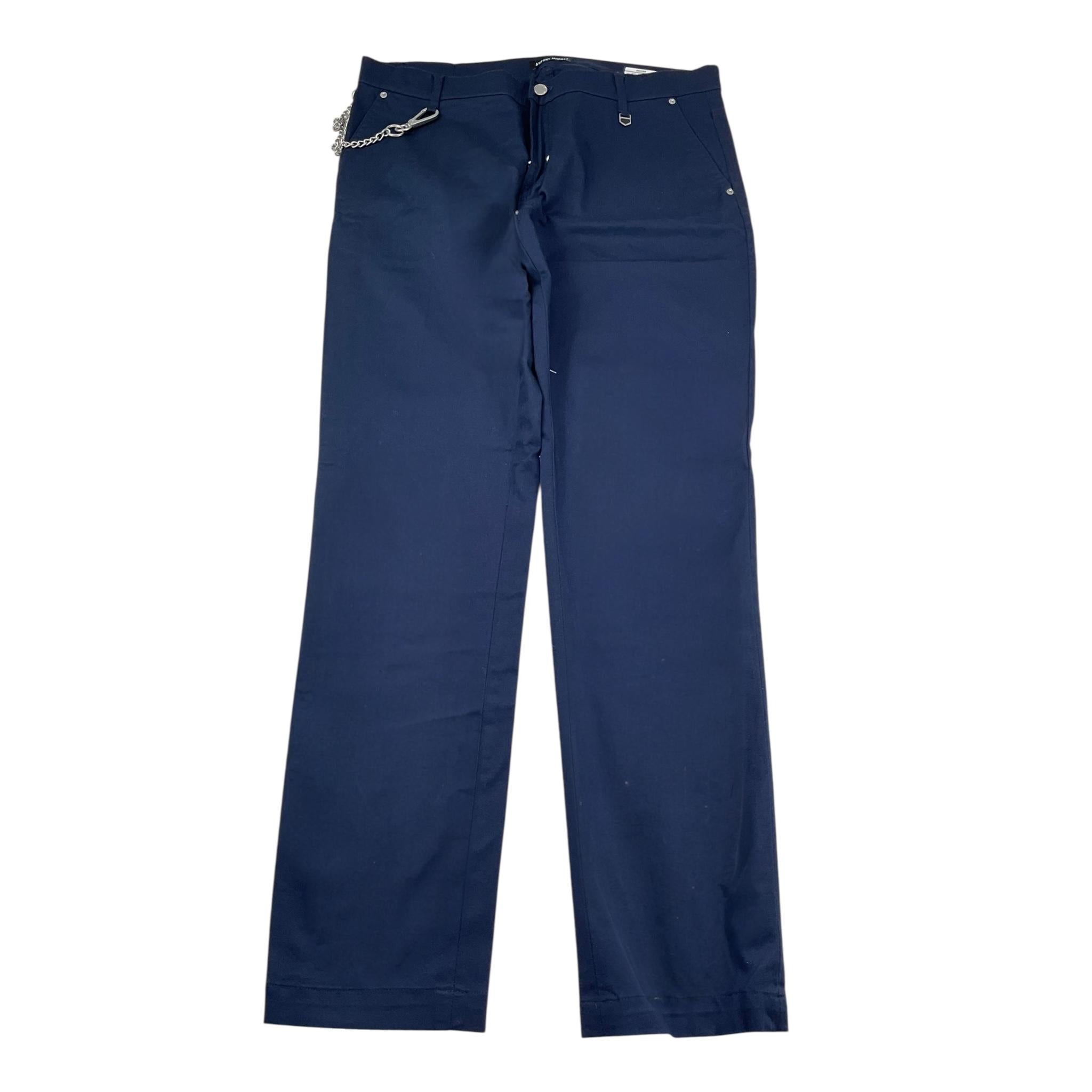 Antony Morato Pantalone Tinta Unita con Girovita Regolabile per Bambino MKTR00228 BLU ANTONY MORATO 