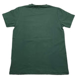 MOUSSE t-shirt girocollo tinta unita con stampa mario Verde per Bambino HKTS368GJ VERDE MOUSSE 