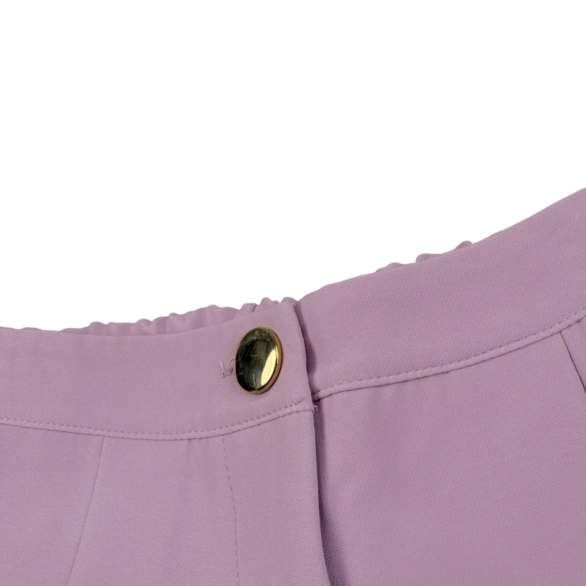 J'Aime' Short tinta unita con Elastico In Vita Rosa per Bambina JG416525SH ROSA J'AIME' 