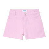 Mayoral Short tinta unita Rosa per Bambina 205 ROSA MAYORAL 