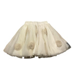 PICCOLA LUDO gonna tinta unita con tulle Bianco per Bambina BS9WB063 BIANCO PICCOLA LUDO 