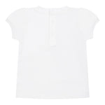 Moschino T-Shirt Girocollo Tinta Unita con Orso per Neonato MNM047N BIANCO MOSCHINO 