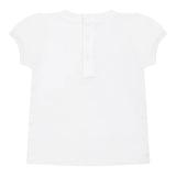 Moschino T-Shirt Girocollo Tinta Unita con Orso per Neonato MNM047N BIANCO MOSCHINO 