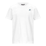 K-Way T-Shirt Girocollo Tinta Unita per Bambino K5136ZWXX BIANCO K-WAY 