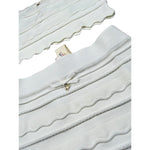 Elisabetta Franchi Gonna Tinta Unita con Ricami per Bambina EFCM015XX PANNA ELISABETTA FRANCHI 