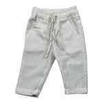 Gugu Gaga Pantalone Tinta Unita con Elastico In Vita per Neonato GM40 PANNA GUGU GAGA 
