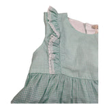 Wedoble Camicia Giromanica Fantasia Quadretti per Bambina V2505720JX VERDE ACQUA WEDOBLE 