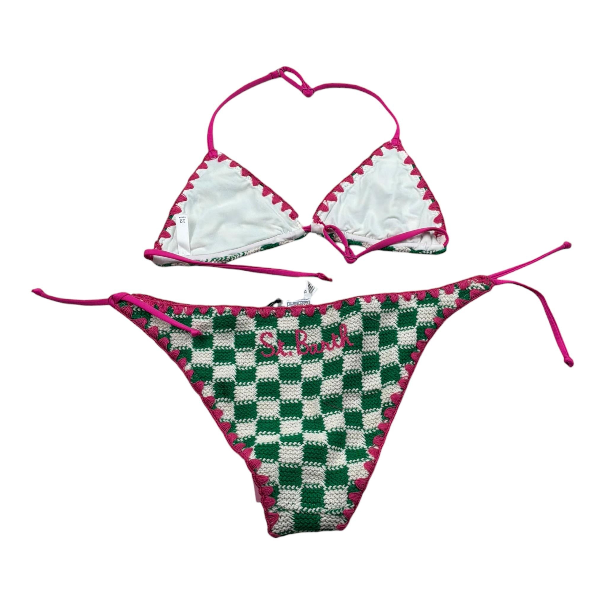 Saint Barth Costume 2 Pezzi Triangolo-Mutandina per Bambina XCCK57 MULTICOLOR SAINT BARTH 