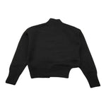 MANILA GRACE maglia collo alto tinta unita con stampa Nero per Bambina MFJF24M169 NERO MANILA GRACE 