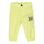 John Richmond Pantalone Tinta Unita con Stampa per Neonato RIP24122PA VERDE JOHN RICHMOND 