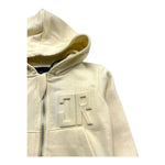 John Richmond Felpa con Zip E Cappuccio Tinta Unita con Logo per Neonato RIP26004FE GIALLO JOHN RICHMOND 