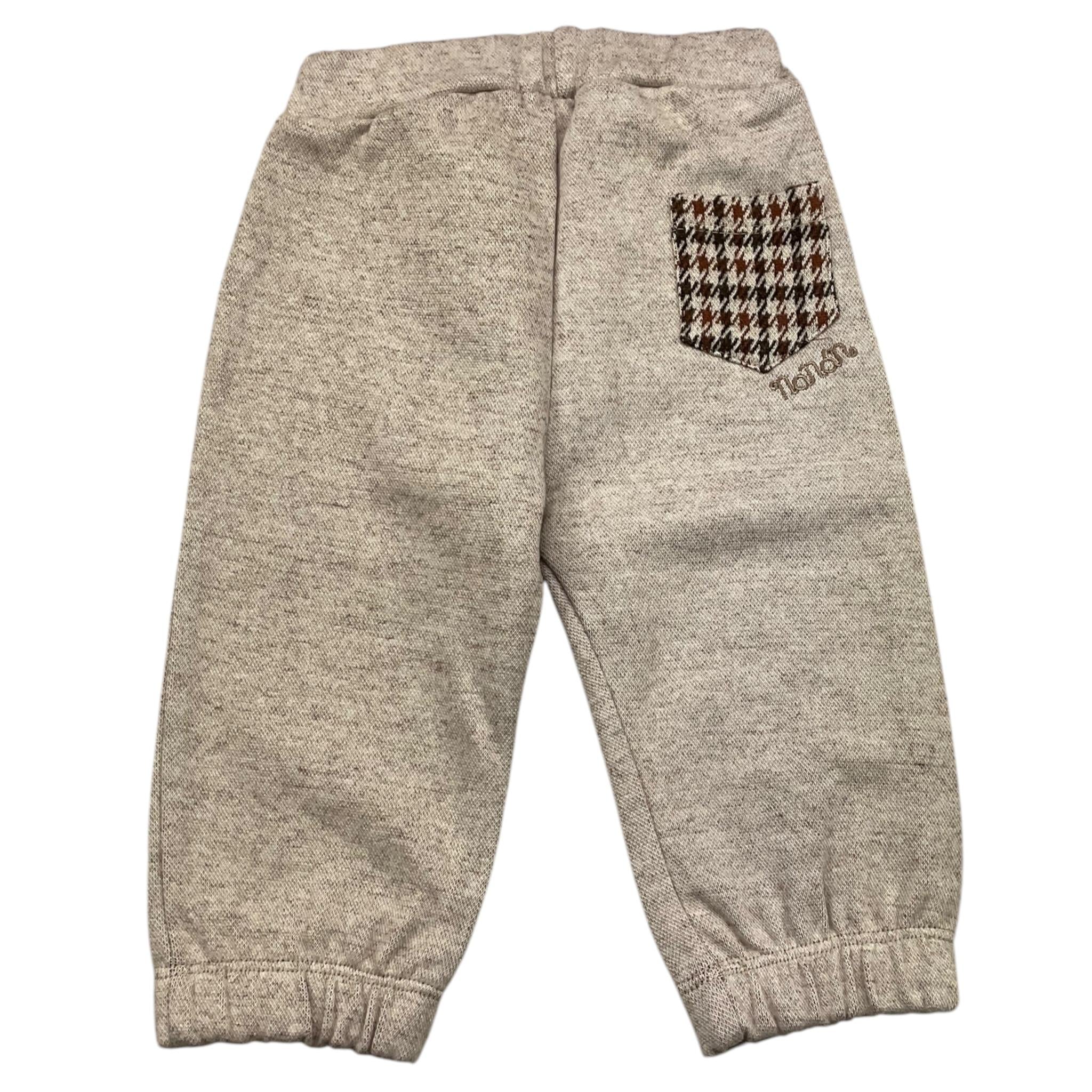 M+E' pantalone tuta tinta unita Beige per Neonato I24150 BEIGE M+E' 