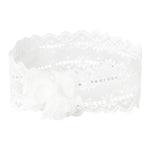 Mayoral Babbucce Tinta Unita con Fascia Capelli per Neonata 9868 BIANCO MAYORAL 