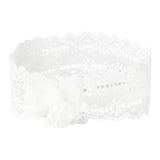 Mayoral Babbucce Tinta Unita con Fascia Capelli per Neonata 9868 BIANCO MAYORAL 