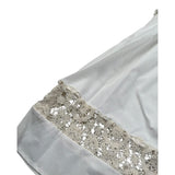 Nanan Abito Mezza Manica tinta unita con Ricami Panna per Bambina E2352236B PANNA NANAN 