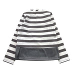 EMC shirt bicolore con fantasia a righe Bianco/nero per Bambina CE2077 BIANCO/NERO EMC 