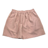 Cecyle Einfarbige Shorts mit elastischer Taille Rosa für Mädchen