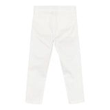 Fay Pantalone Tinta Unita con Girovita Regolabile per Bambino FW6P10 BIANCO FAY 