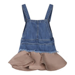 Fun & Fun Abito Bicolore In Denim  per Bambina FNBDR16853 BLU FUN & FUN 