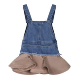 Fun & Fun Abito Bicolore In Denim  per Bambina FNBDR16853 BLU FUN & FUN 