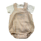 Lalalu‘ 2-teiliges Set Strampler-T-Shirt Weiß für Neugeborene