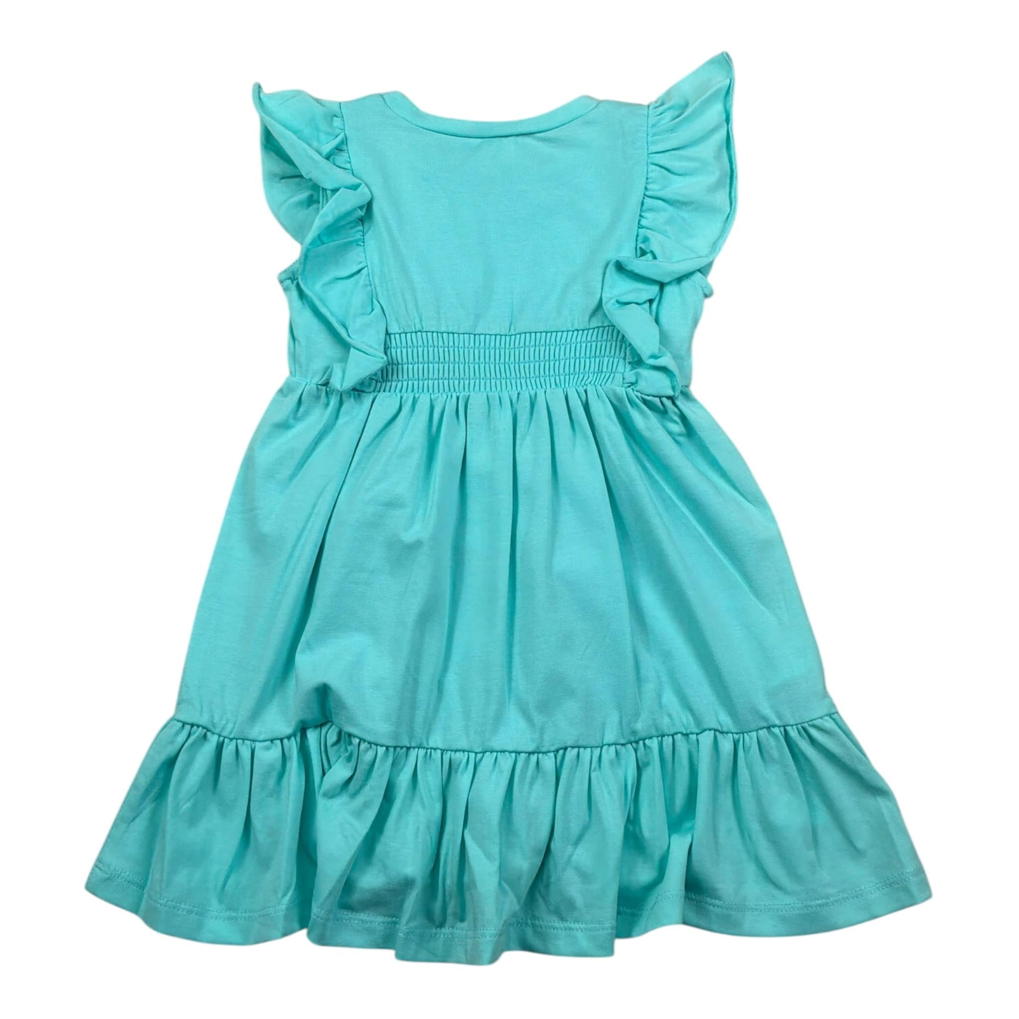 Liu Jo Abito Mezza Manica tinta unita Verde Acqua per Neonata KA4089X VERDE ACQUA LIU JO 