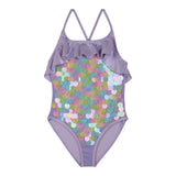 Billieblush Costume Intero Tinta Unita con Paillettes per Bambina U20925 LILLA BillIEBLUSH 