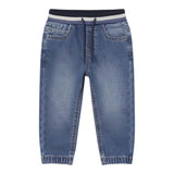MAYORAL jeans elasticizzato tinta unita con elastico in vita Blu per Neonato 2534 BLU MAYORAL 