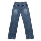 GAELLE jeans tinta unita con girovita regolabile Blu per Bambina 2741PD00308 BLU GAELLE 