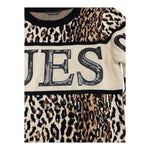 GUESS abito in maglia tinta unita con fantasia maculata Beige per Bambina J4BK17Z3I50 BEIGE GUESS 