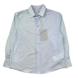 Paolo Pecora Camicia Manica Lunga Tinta Unita per Bambino PP4225 AZZURRO PAOLO PECORA 