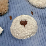 MAYORAL tutina bicolore con applicazioni in ciniglia Bianco/azzurro per Neonato 2617X BIANCO/AZZURRO MAYORAL 