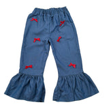 Carlotta Vindice Completo 2 Pezzi Top-Pantalone E Bandana Blu per Neonata SCPTT4 BLU CARLOTTA VINDICE 