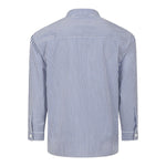 Dondup Camicia Tinta Unita con Fantasia A Righe per Bambino DMCA035 AZZURRO DONDUP 
