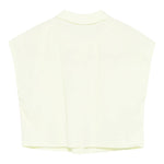 Il Gufo Camicia Mezza Manica Tinta Unita per Bambina P25CC103C6039 VERDE IL GUFO 